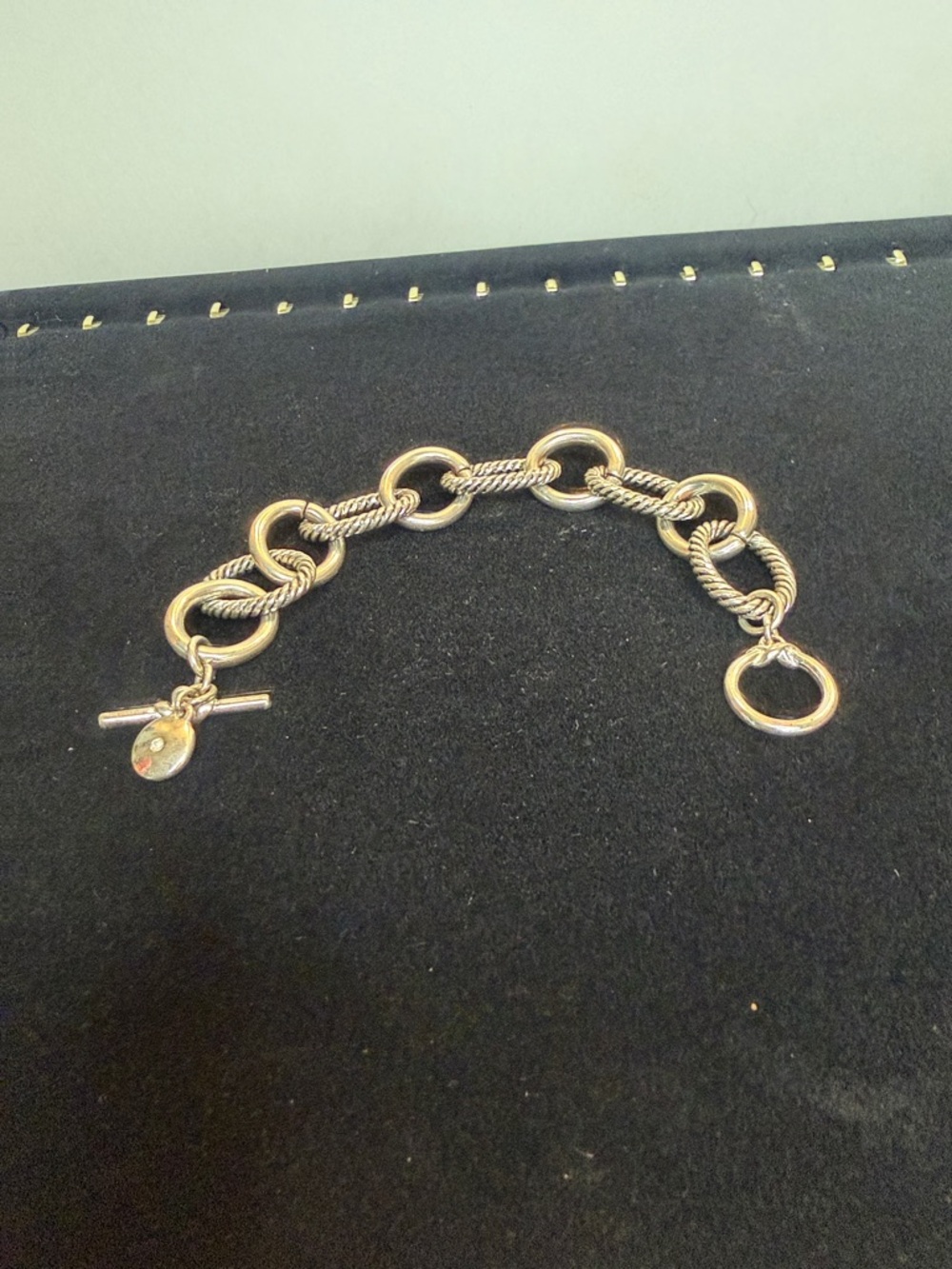 Gold-Tone Link Toggle Bracelet - Women’s Fashion Jewelry